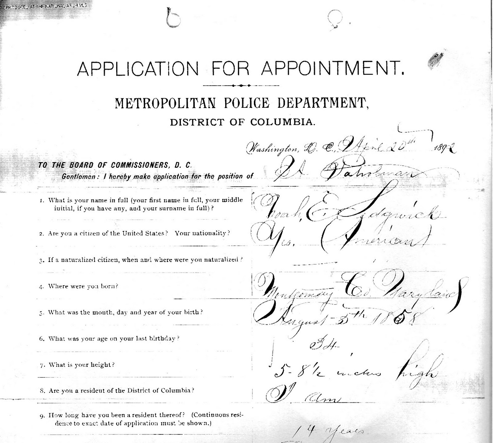Police Application
